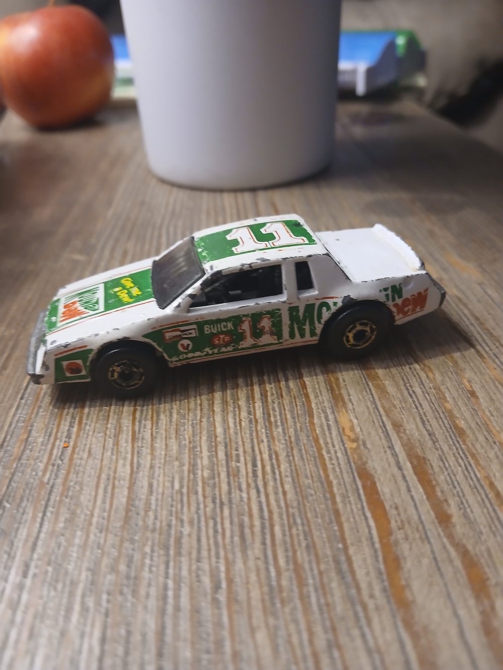 Hot Wheels Racing Stocker Mountain Dew VTG Malaysia 1983 Buick Regal Hot Ones 11
